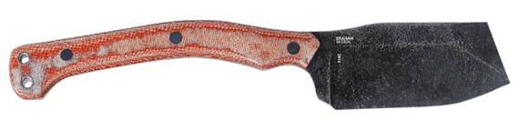 CRKT 2014 Razel Nax 4.29 Fixed Plain Black Stonewashed 1075 Carbon Steel Blade/Weathered Resin Infused Fiber Handle Includes Sheath, Knife