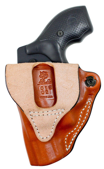 DeSantis Gunhide 019TA1WZ0 Mini Scabbard OWB Tan Leather Belt Slide Fits S&W CSX Right Hand, Holster