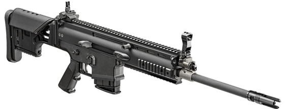 FN 38101747 SCAR 17S DMR 6.5 Creedmoor 10+1 16.25 Black Steel Barrel, Black Anodized Pic Rail Aluminum Receiver, Black Synthetic Adj Stock, Black A2 Grip, Ambi, Rifle