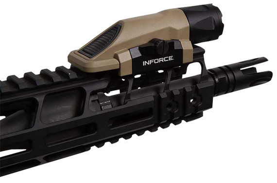 Inforce IF71013DE WML White/IR Gen 3 Flat Dark Earth 450 Lumens LED/ 160 mW, Gun Lights