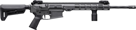 Maxim Defense MXM49685 MD10 L 308 Win 20+1 16 Fluted Barrel, Black Cerakote Finish, M-LOK Handguard, Magpul Furniture, SL-K Stock, MVG Grip, MBUS Sights, Blackout Defense Flat Trigger, Rifle