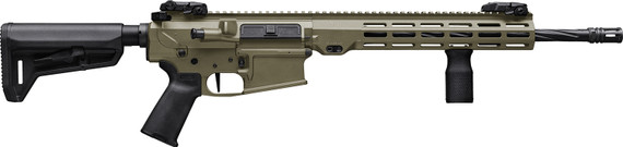 Maxim Defense MXM49690 MD10 L 6.5 Creedmoor 20+1 18 Fluted Barrel, Flat Dark Earth Cerakote Finish, M-LOK Handguard, Black Magpul Furniture, SL-K Stock, MVG Grip, MBUS Sights, Blackout Defense Flat Trigger, Rifle