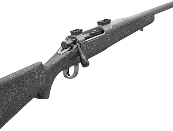 Nosler 40021 M21 22 Nosler 4+1 22 Barrel, Stainless Steel Nitride Metal Finish, Gray Speckled Black All-Weather Epoxy Stock, Rifle