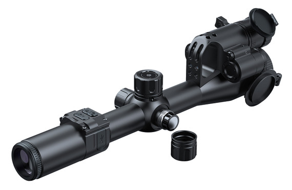 PARD TD3270/850/L/F TD32 Multispectral Thermal Night Vision Rifle Scope Black 3-6.5x 70mm, 35 mm Multi Reticle Features Laser Rangefinder