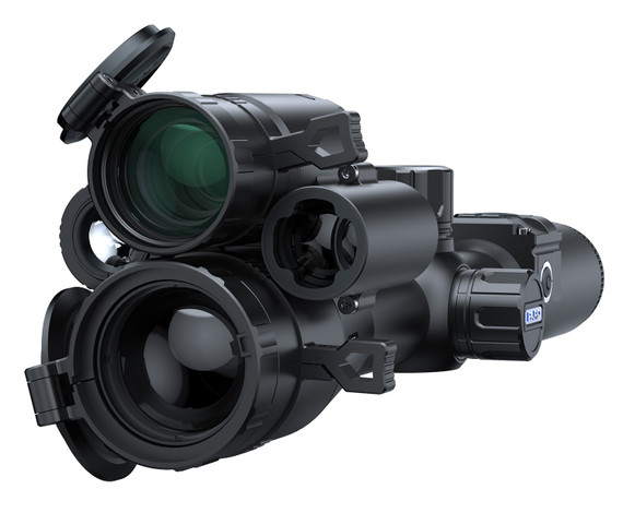 PARD TD3270/850/L/F TD32 Multispectral Thermal Night Vision Rifle Scope Black 3-6.5x 70mm, 35 mm Multi Reticle Features Laser Rangefinder