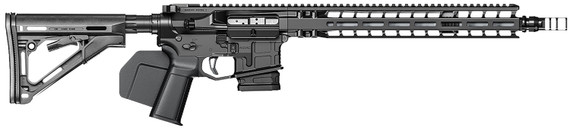 Radian Weapons R0262 Model 1 *CA Compliant 223 Wylde 10+1 14.50 Pinned & Welded Barrel, Radian Black Billet Rec/M-Lok Handgaurd, Paddle Grip & Fixed CTR Stock, Dead Air Keymo Flash Hider, Ambi Controls, Vertex Trigger, Rifle