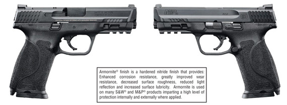 Smith & Wesson 11766 M&P M2.0 Carry & Range Kit Striker Fire 40 S&W 4.25 in Barrel 15+1, Black Polymer Frame With Picatinny Acc. Rail, Black Armornite Stainless Steel Slide, No Manual Safety