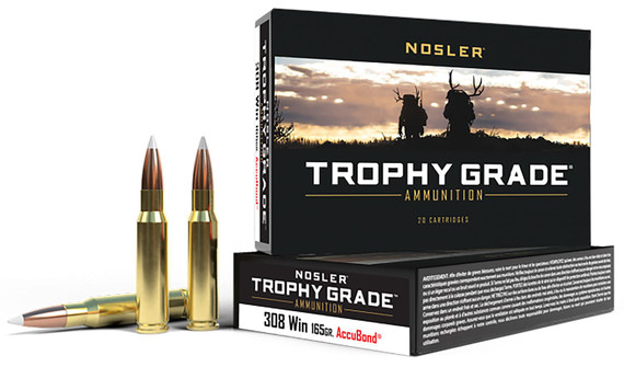 Nosler 308 Winchester Rifle Ammunition 60049