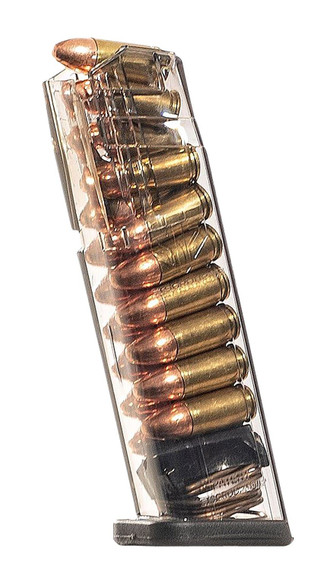 ETS Group OMGSG932017 Omega 17rd 9mm Fits Sig 320 Translucent Smoke, Magazine
