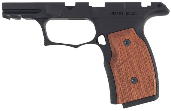 Sharps Bros SBGM02-G2 Grip Module Black w/ Cherry 7075-T6 Aluminum Fits P365X/P365XL
