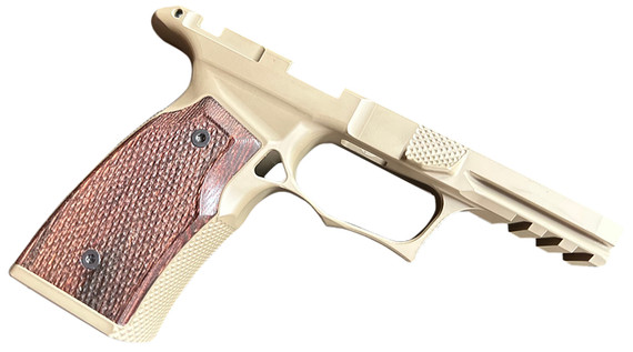 Sharps Bros SBGM08-G2 Flat Dark Earth 7075-T6 Aluminum Fits Sig P365, Grips