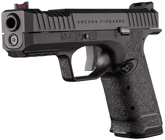 PTR AF2B0090103 Archon Type B, Gen 2 Compact Frame 9mm Luger 18+1, 4.30 Black Steel Barrel. Optic Ready/Serrated Steel Slide, Frame w/Beavertail & Pic Rail Black, Interchangeable Grip, Pistol