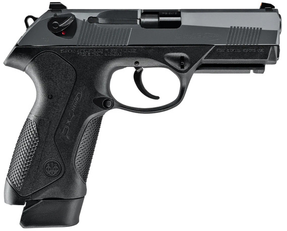 Beretta JXF9G17SD PX4 Storm G-SD Full Size Frame 9mm Luger 20+1/17+1 4 Black Inox Heavy Contour Rotating Barrel, Black Bruniton Serrated Steel Slide, Black Poly Frame w/Pic Rail, Pistol