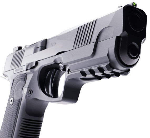 Daniel Defense 5017910084006 DDH9 Compact 9mm Luger 15+1 4.28 Black Steel Barrel, Black DLC Optic Ready/Serrated Steel Slide, Black Anodized Aluminum Frame w/Beavertail & Pic Rail, Ambi, Pistol