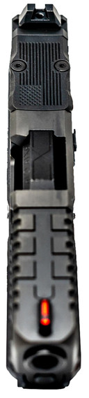 Faxon FX19P FX-19 Patriot Compact Frame 9mm Luger 15+1, Black Steel Barrel, Black DLC Optic Cut/Serrated Stainless Steel Slide, Black Poly Frame w/Pic Rail, Pistol