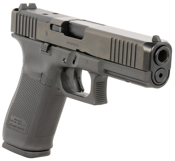 Glock UA205S203MOS G20 Gen5 MOS Standard 10mm Auto 15+1 4.61 Black GMB Barrel, Black nDLC Serrated Slide, Black Poly Frame w/Pic Rail, Black Textured Grip, Ambi, USA Made, Pistol