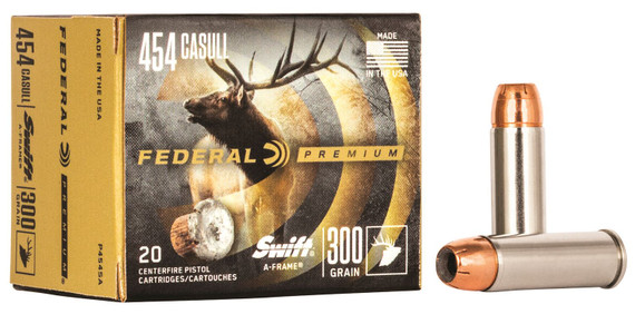 Federal 454 Casull Ammunition PD454SA