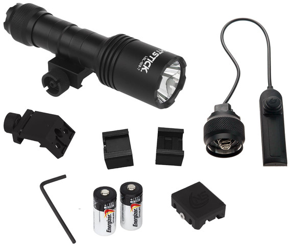 Nightstick LGL160T Long Gun Full Size Weapon Light Black Anodized 800Lumens White LED, Gun Lights
