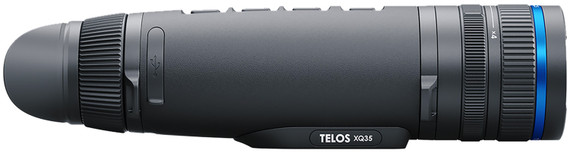 Pulsar PL77511 Telos XG35 Thermal Hand Held/Mountable Scope Black 3-12x 35mm 384x288, 17 Microns Resolution Zoom 4x