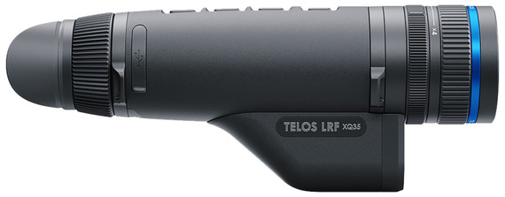Pulsar PL77512 Telos LRF XQ35 Thermal Hand Held Black 3-12x35mm 384x288, 17 Microns Resolution Zoom 4x