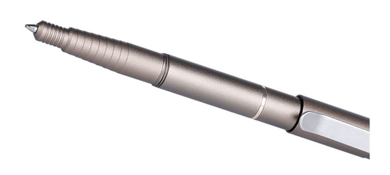 CRKT TPENWU Collet Pen Silver Aluminum 5.43 OAL