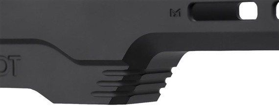 Mdt Sporting Goods Inc 103882BLK LSS Gen2 Chassis Black Remington 700 Short Action