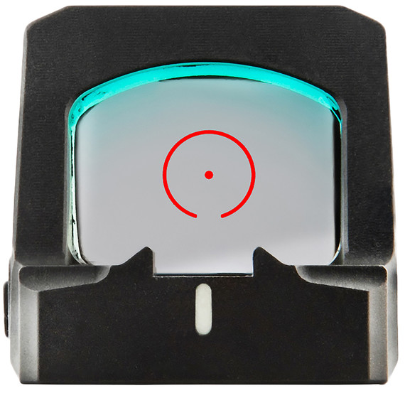 Meprolight USA 901141171 MPO-S Black 1 x 0.80 x 0.60 3 MOA Red Dot/33 MOA Bullseye/Ring