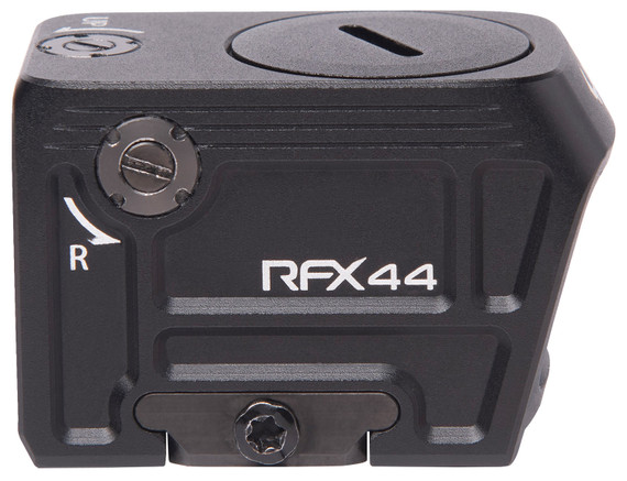 Viridian 9810109 RFX44 Black 1 x 21 mm x 16.5mm 5 MOA Green Dot ACRO/Glock MOS Footprint