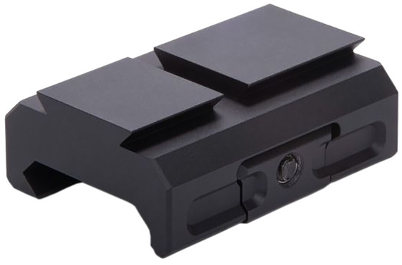 Viridian 9810112 RFX44 Black Anodized 1 x 21 mm x 16.5 mm 5 MOA Green Dot ACRO Footprint/Pic Low Mount