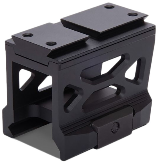 Viridian 9810113 RFX44 Black Anodized 1 x 21 x 16.5mm 5 MOA Green Dot ACRO/Pic High Mount