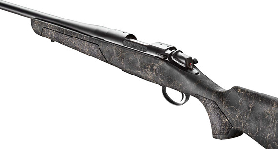 Bergara B14S902 B-14 Stoke Compact 6.5 Creedmoor 4+1 20 Graphite Black Cerakote #4.5 Contour Threaded Barrel, Graphite Black Cerakote Drilled & Tapped Steel Receiver, Black Webbed Tan Sporter Synthetic Stock, Rifle