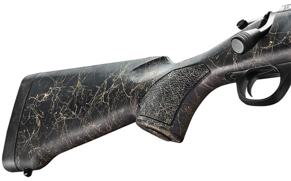 Bergara B14S902 B-14 Stoke Compact 6.5 Creedmoor 4+1 20 Graphite Black Cerakote #4.5 Contour Threaded Barrel, Graphite Black Cerakote Drilled & Tapped Steel Receiver, Black Webbed Tan Sporter Synthetic Stock, Rifle