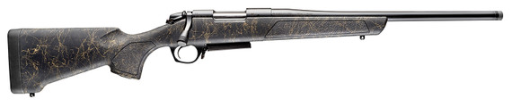Bergara B14SM909 B-14 Stoke Compact 6.5 PRC 3+1 20 Graphite Black Cerakote Contour Threaded Barrel, Graphite Black Cerakote Drilled & Tapped Stainless Steel Receiver, Fixed Sporter Soft Touch Black Webbed Tan Synthetic Stock, Rifle