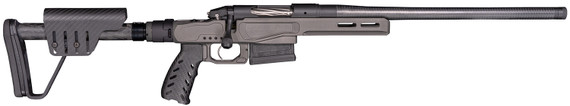 Bergara BPR36308 Premier MgMicro Lite 308 Win 5+1 18 Graphite Black Cerakote Carbon Fiber Threaded Barrel, Drilled & Tapped Receiver, Arca Rail Forend, Cheek Riser & M-LOK Slots Tungsten Gray Aluminum Stock, Carbon Fiber Grip, Ambi, Rifle