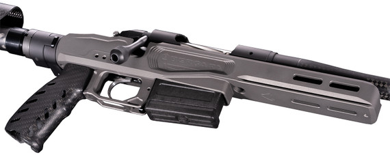 Bergara BPR36308 Premier MgMicro Lite 308 Win 5+1 18 Graphite Black Cerakote Carbon Fiber Threaded Barrel, Drilled & Tapped Receiver, Arca Rail Forend, Cheek Riser & M-LOK Slots Tungsten Gray Aluminum Stock, Carbon Fiber Grip, Ambi, Rifle