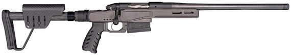 Bergara BPR3665PRC Premier MgMicro Lite 6.5 PRC 3+1 18 Graphite Black Cerakote Carbon Fiber Threaded Barrel, Drilled & Tapped Receiver, Arca Rail Forend, Cheek Riser & M-LOK Slots Tungsten Gray Aluminum Stock, Carbon Fiber Grip, Ambi, Rifle