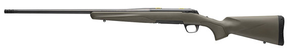 Browning 035597227 X-Bolt Hunter 7mm Rem Mag 3+1 26 in Matte Black Threaded Barrel, Matte Blued Drilled & Tapped/X-Lock Mount Steel Receiver, OD Green Fixed Synthetic Stock
