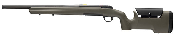 Browning 035598282 X-Bolt Max SPR 6.5 Creedmoor 4+1 18 Matte Blued Threaded Heavy Sporter Barrel, Matte Blued Drilled & Tapped/X-Lock Mount Steel Receiver, Synthetic OD Green Vertical Grip Stock w/Adj Comb, Rifle