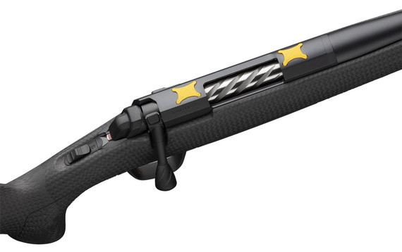 Browning 035602211 X-Bolt Pro Full Size 243 Win 4+1 22 Matte Blued Fluted Sporter SR Barrel, Blued Drilled & Tapped/X-Lock Mount Steel Receiver, Black Fixed Synthetic Stock, Rifle