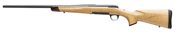 Browning 035606218 X-Bolt Full Size 308 Win 4+1 22 Matte Blued Sporter Barrel, Drilled & Tapped/X-Lock Mount Steel Receiver, Satin AA Maple Fixed Wood Stock, Rifle