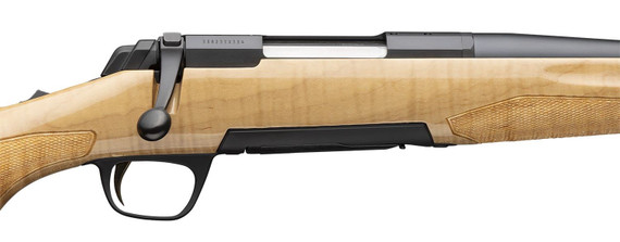 Browning 035606218 X-Bolt Full Size 308 Win 4+1 22 Matte Blued Sporter Barrel, Drilled & Tapped/X-Lock Mount Steel Receiver, Satin AA Maple Fixed Wood Stock, Rifle