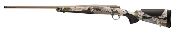 Browning 036006211 X-Bolt 2 Speed 243 Win 4+1 22 in Smoked Bronze Cerakote Fluted Sporter SR Barrel, Smoked Bronze Cerakote Receiver, Ovix Camo Vari-Tech w/Adj Comb & LOP Synthetic Stock, Rifle