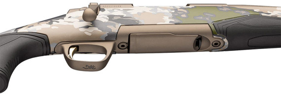 Browning 036006288 X-Bolt 2 Speed 28 Nosler 3+1 26 Smoked Bronze Cerakote Fluted Sporter SR Barrel, Smoked Bronze Cerakote Drilled & Tapped/X-Lock Mount Steel Receiver, Ovix Camo Vari-Tech w/Adj Comb & LOP Synthetic Stock, Rifle