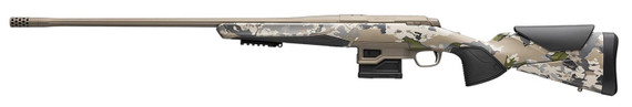 Browning 036011282 X-Bolt 2 Speed Long Range SR Full Size 6.5 Creedmoor 6+1 24 Burnt Bronze Cerakote Fluted Sporter SR Barrel, Drilled & Tapped/X-Lock Mount Steel Receiver, Vari-Tech w/Adj Comb & LOP w/Pic Rail Ovix Camo Synthetic Stock, Rifle