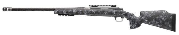 Browning 036037294 X-Bolt 2 Pro McMillan SRMB 6.5 PRC 3+1 24 Black Heavy, Sporter Threaded Barrel, Carbon Gray Cerakote Pic Rail Steel Receiver, Fixed McMillan Game Warden 2.0 Urban Carbon Ambush Synthetic Stock, Rifle
