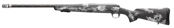 Browning 036039282 X-Bolt 2 Mountain Pro 6.5 Creedmoor 4+1 22 Tungsten Gray Cera Heavy, Sporter Threaded BBL, Tungsten Gray Cera Drilled & Tapped/X-Lock Mount  Receiver, Fixed w/Textured Grip Panels Accent Graphics Carbon Fiber Stock, Rifle