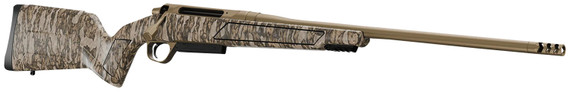 Christensen 8011501800 Evoke Full Size 30-06 Springfield 4+1 22 Flat Dark Earth Cerakote #4 Contour Threaded Barrel, Mossy Oak Bottomland Fixed Hybrid Hunter w/Pic Rail Synthetic Stock, Rifle