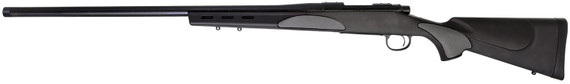 Remington R84222 700 SPS Varmint Full Size 223 Rem 5+1 26 Matte Black Heavy Threaded Barrel, Drilled & Tapped Steel Receiver, Black Fixed w/Beavertail Forend Synthetic Stock, Rifle