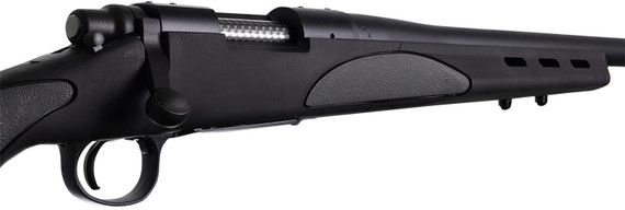 Remington R84222 700 SPS Varmint Full Size 223 Rem 5+1 26 Matte Black Heavy Threaded Barrel, Drilled & Tapped Steel Receiver, Black Fixed w/Beavertail Forend Synthetic Stock, Rifle