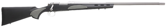 Remington R84348 700 Varmint SF Full Size 223 Rem 5+1 26 Matte Heavy Fluted Threaded Barrel, Drilled & Tapped Stainless Steel Receiver, Black Fixed w/Overmolded Panels Synthetic Stock, Rifle